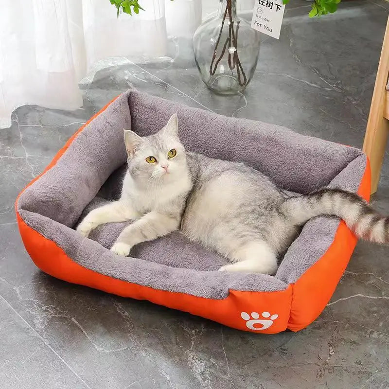 Luxe Huisdierbed - Warm en Waterdicht Bed voor Katten en Honden van Alle Maten