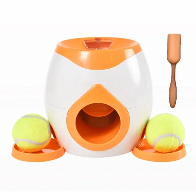 Honden Speeltje - Voerdispenser en Tennisbal Rolmachine