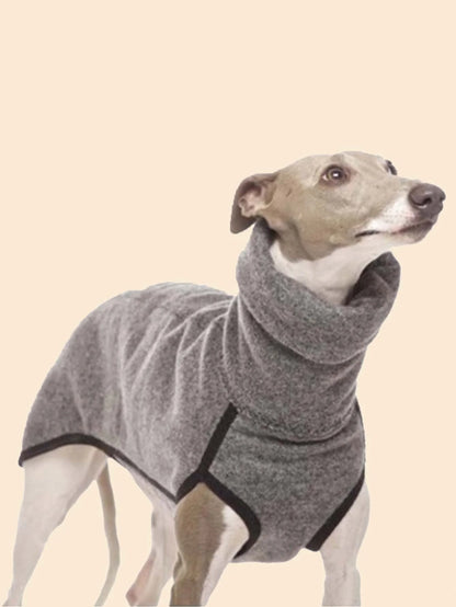 Winterkleding voor Greyhounds - Warme Turtleneck Onesies en Stretchbare Jassen voor Middelgrote en Grote Honden